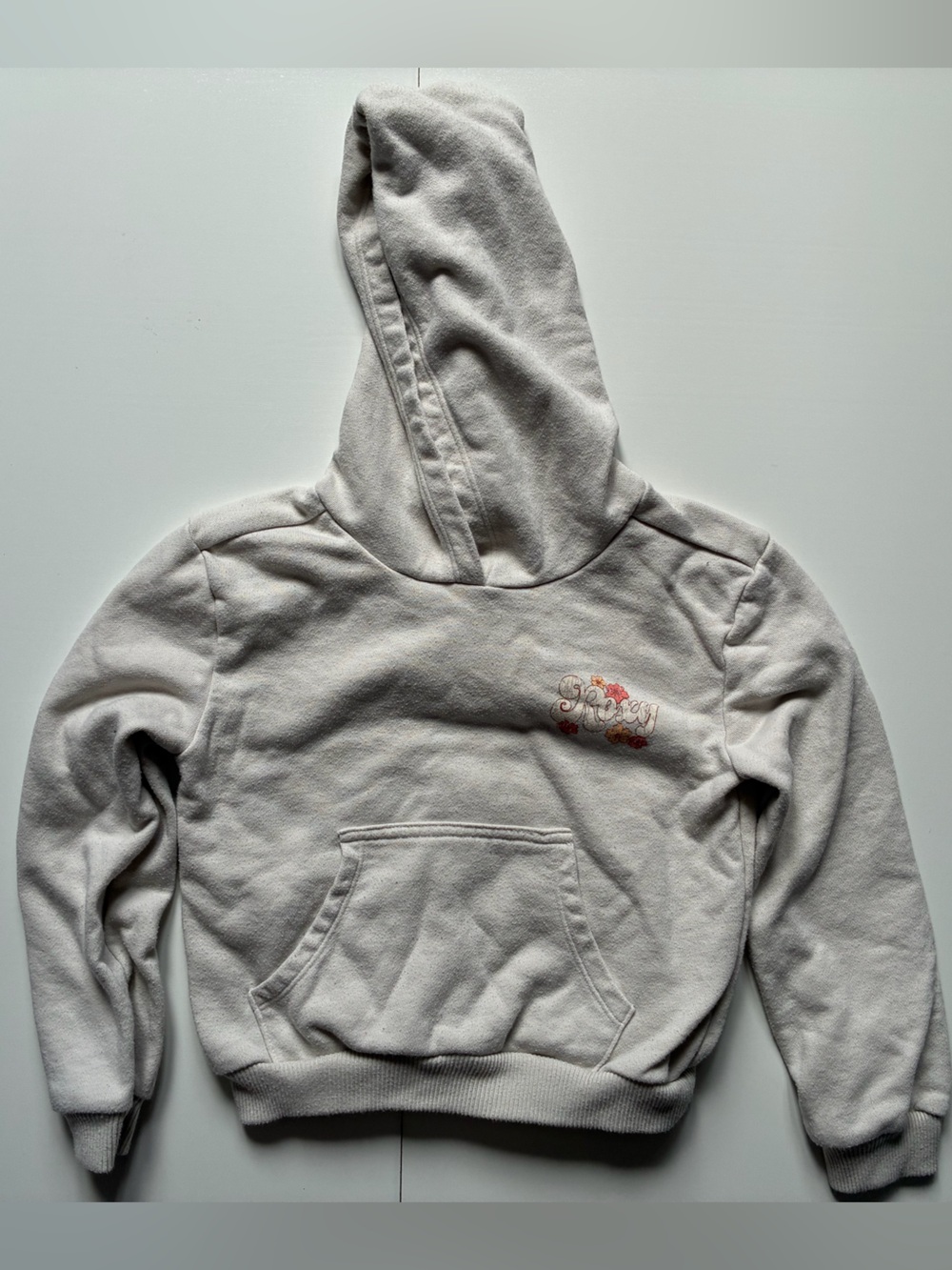 Youth Roxy Graphic Hoodie - Size 6Y Cream